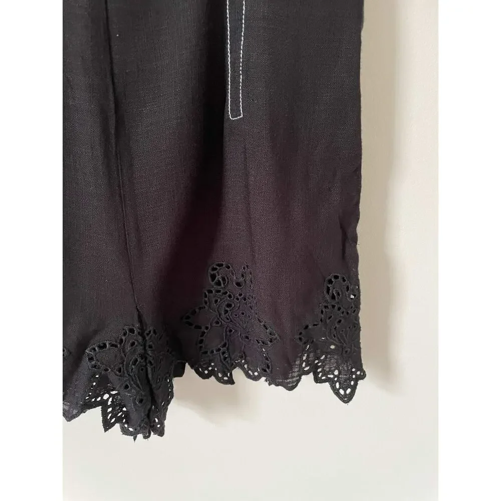 ZARA Strappy Short Romper Jumper One Piece Black Size XS NEW